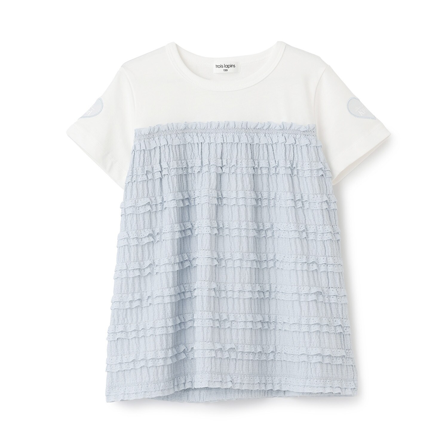 キャミソール風 ドッキングＴシャツ