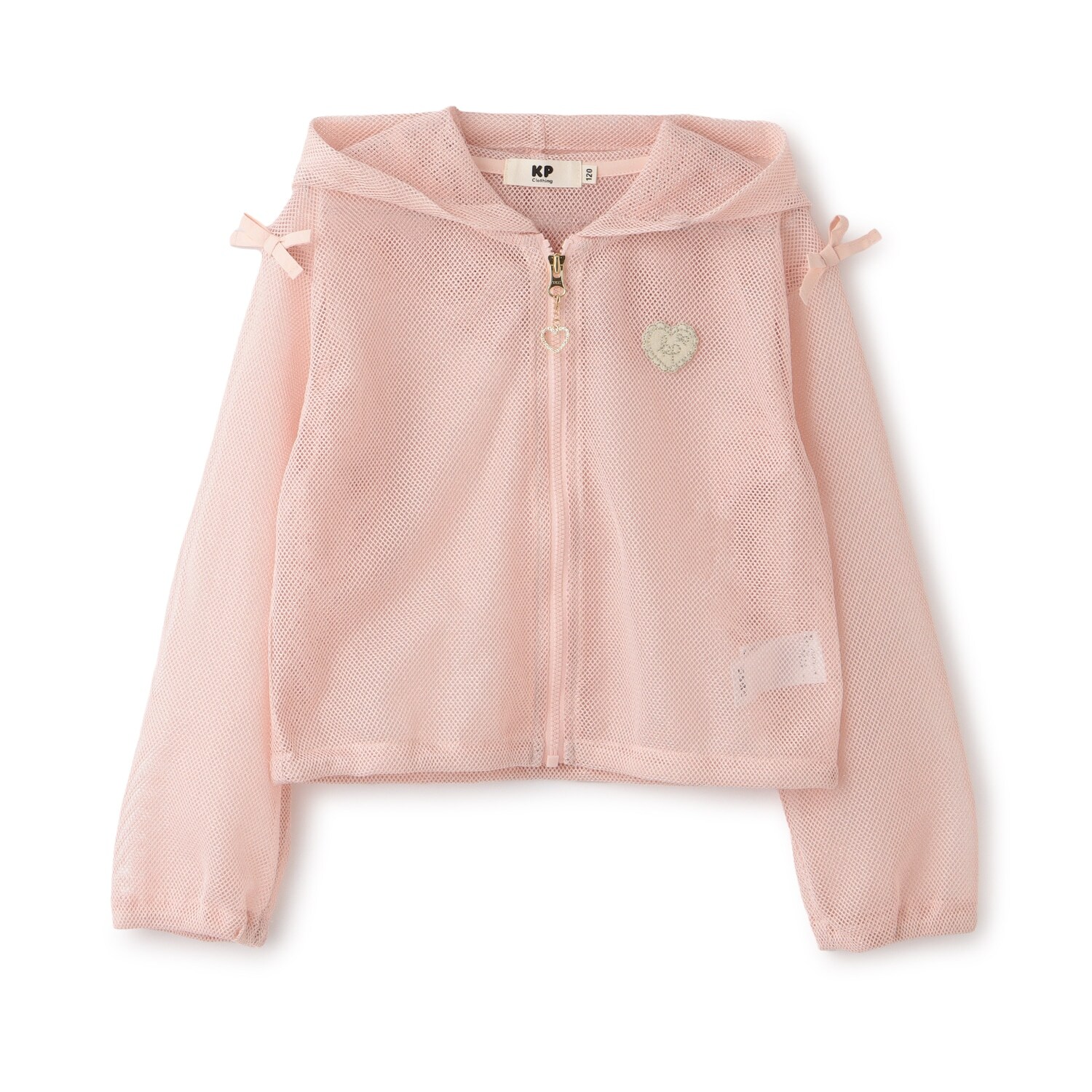 【防虫加工】ラメメッシュ パーカ