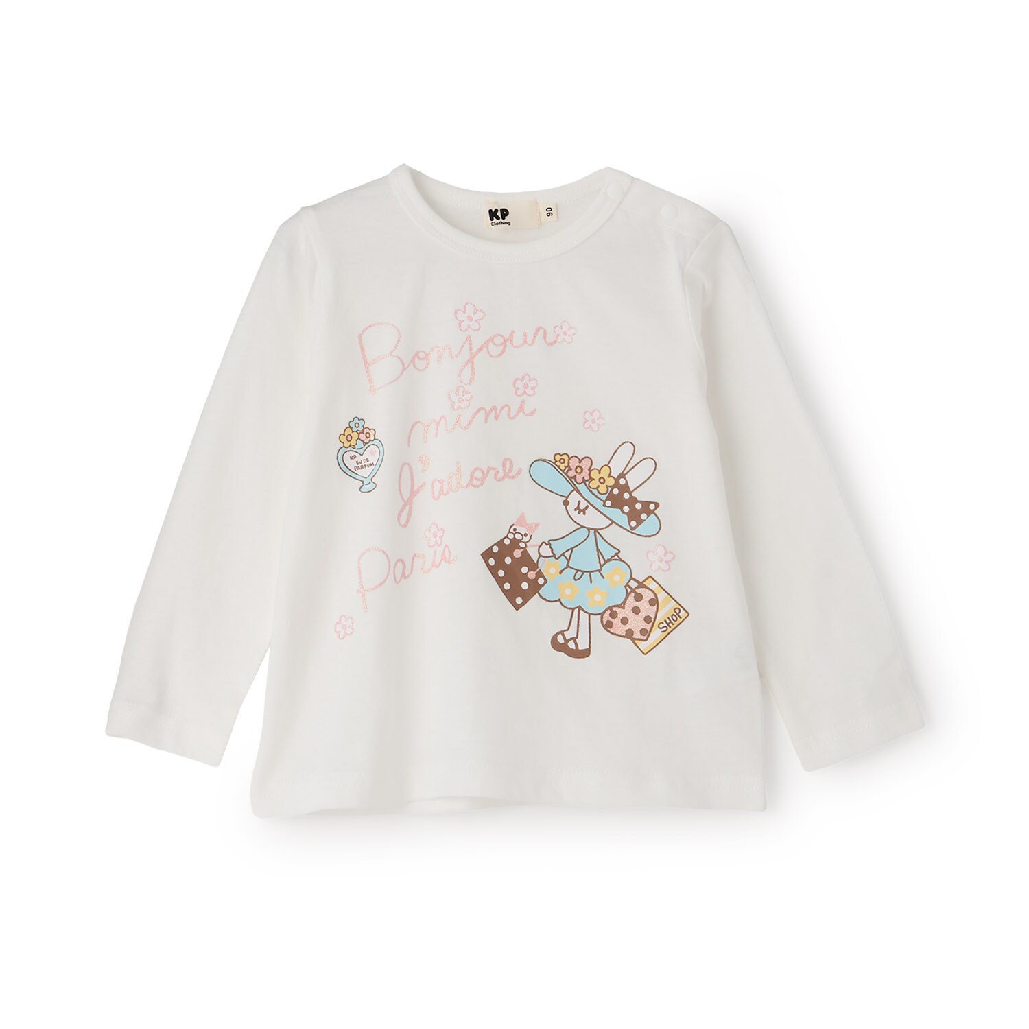 mimiちゃんプリント長袖Ｔシャツ