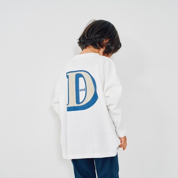 【親子リンク】KidsD.ロゴビッグロンT