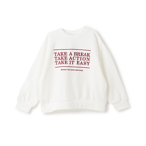 【親子リンク】Kidsロゴワイドスウェット