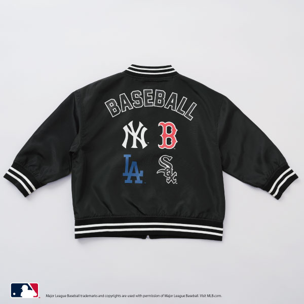 【MLB】ワッペンプリントジャケット