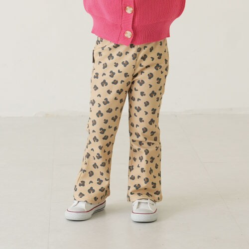 【防汚加工】フレアレギンス