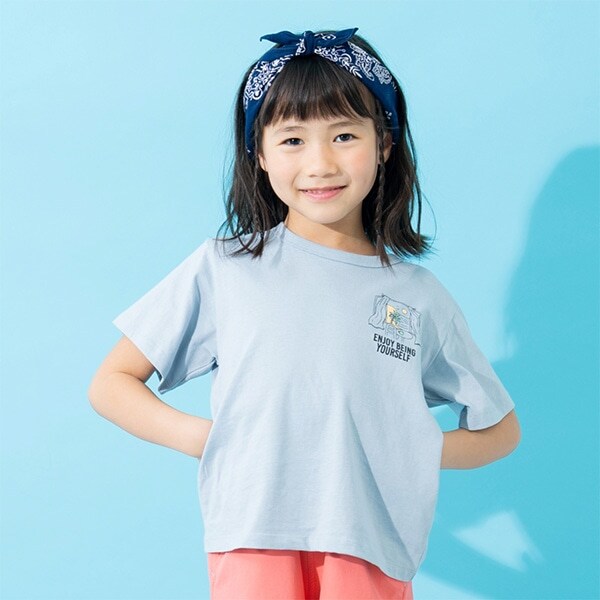 【綿100%】【365D.】アソートグラフィック半T