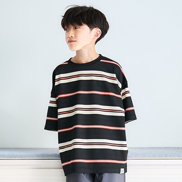 リップルボーダービッグ半T