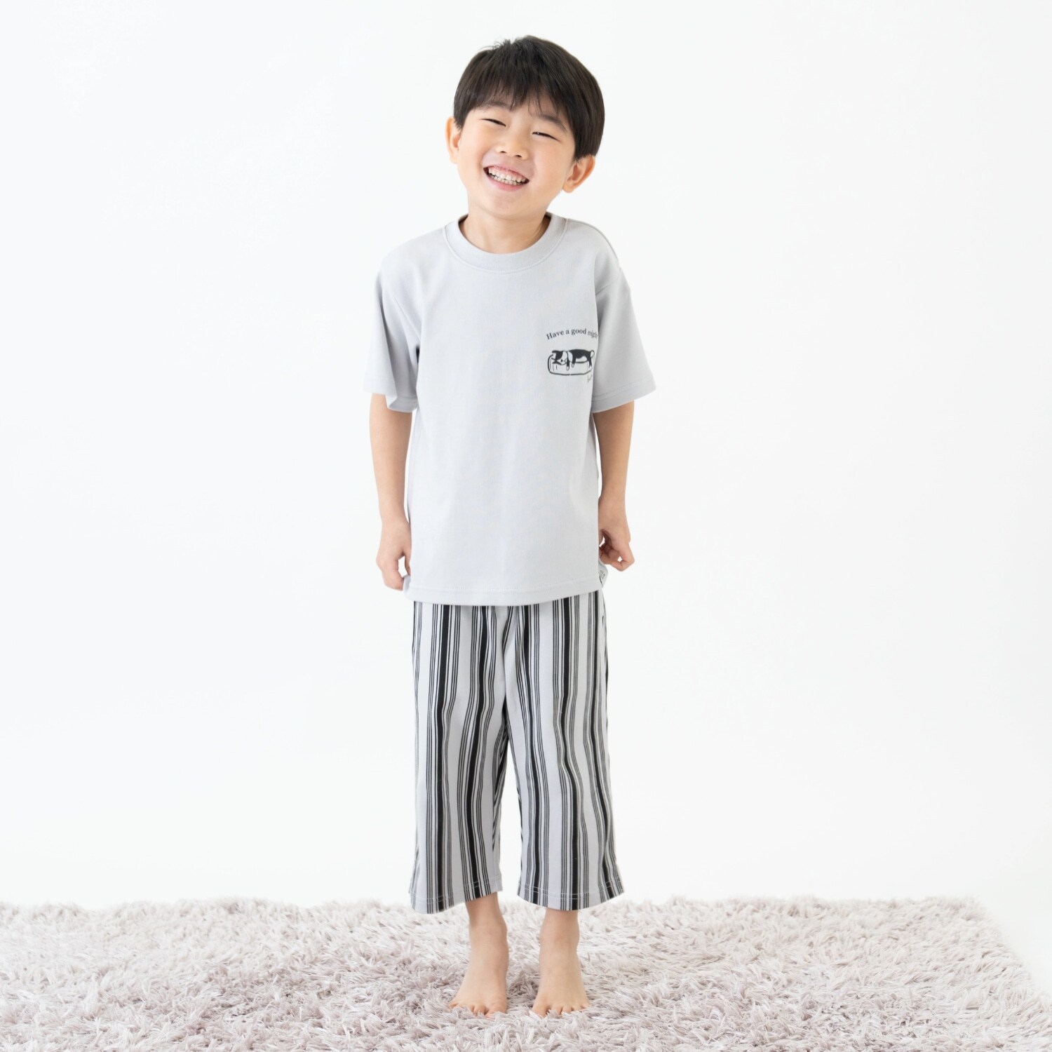 【ワンマイルウェア】柄アソートスムースパジャマ