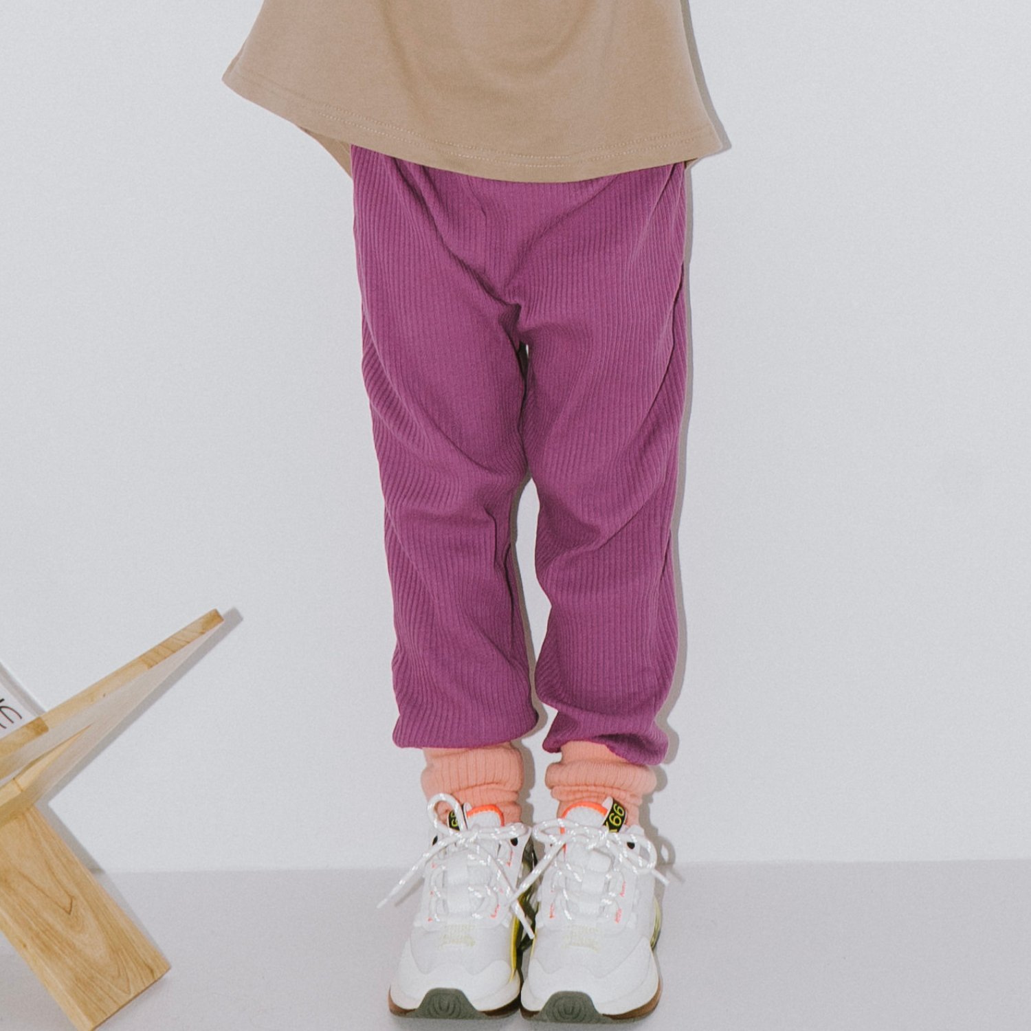 【365D.】防汚ムジリブレギンス