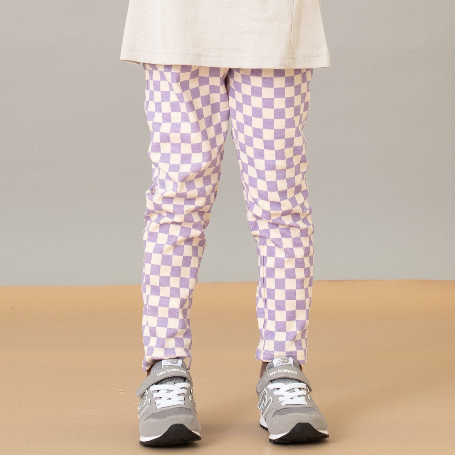 【365D.】防汚フライス柄レギンス