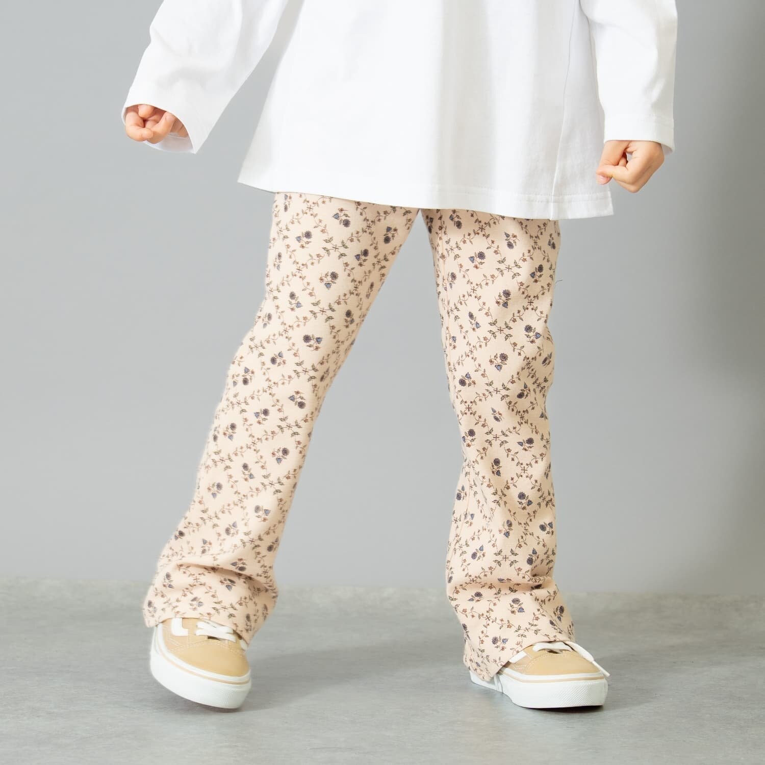 【365D.】防汚フライスフレアレギンス