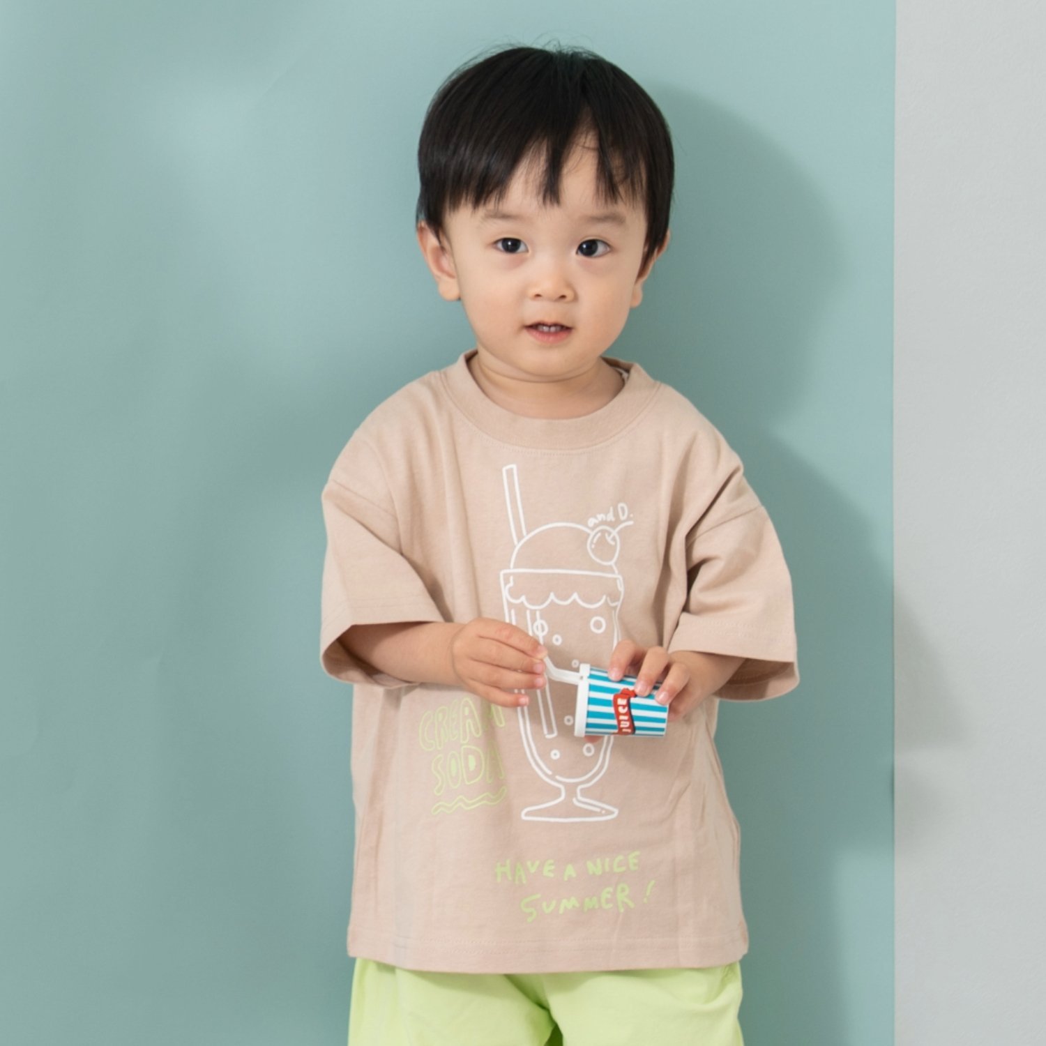 【綿100%】【365D.】ジャンキーまんぷくワイド半T