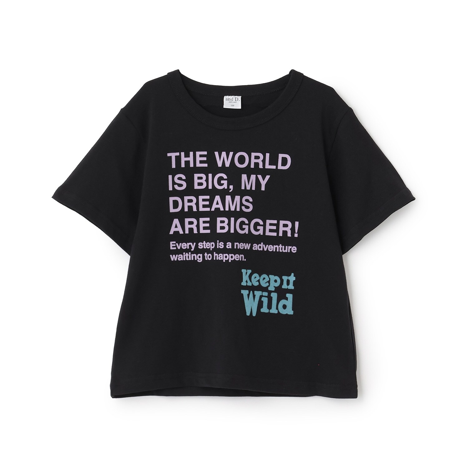 【綿100%】ドリームメッセージロゴ半袖T