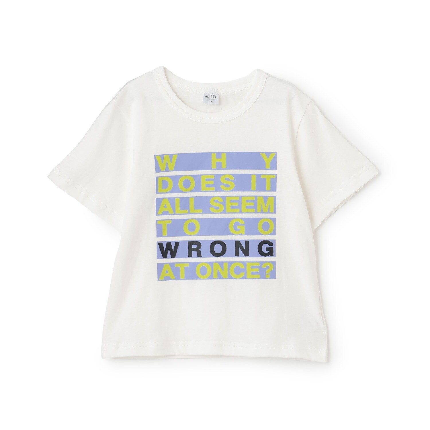 【綿100%】マーカーロゴ半袖T