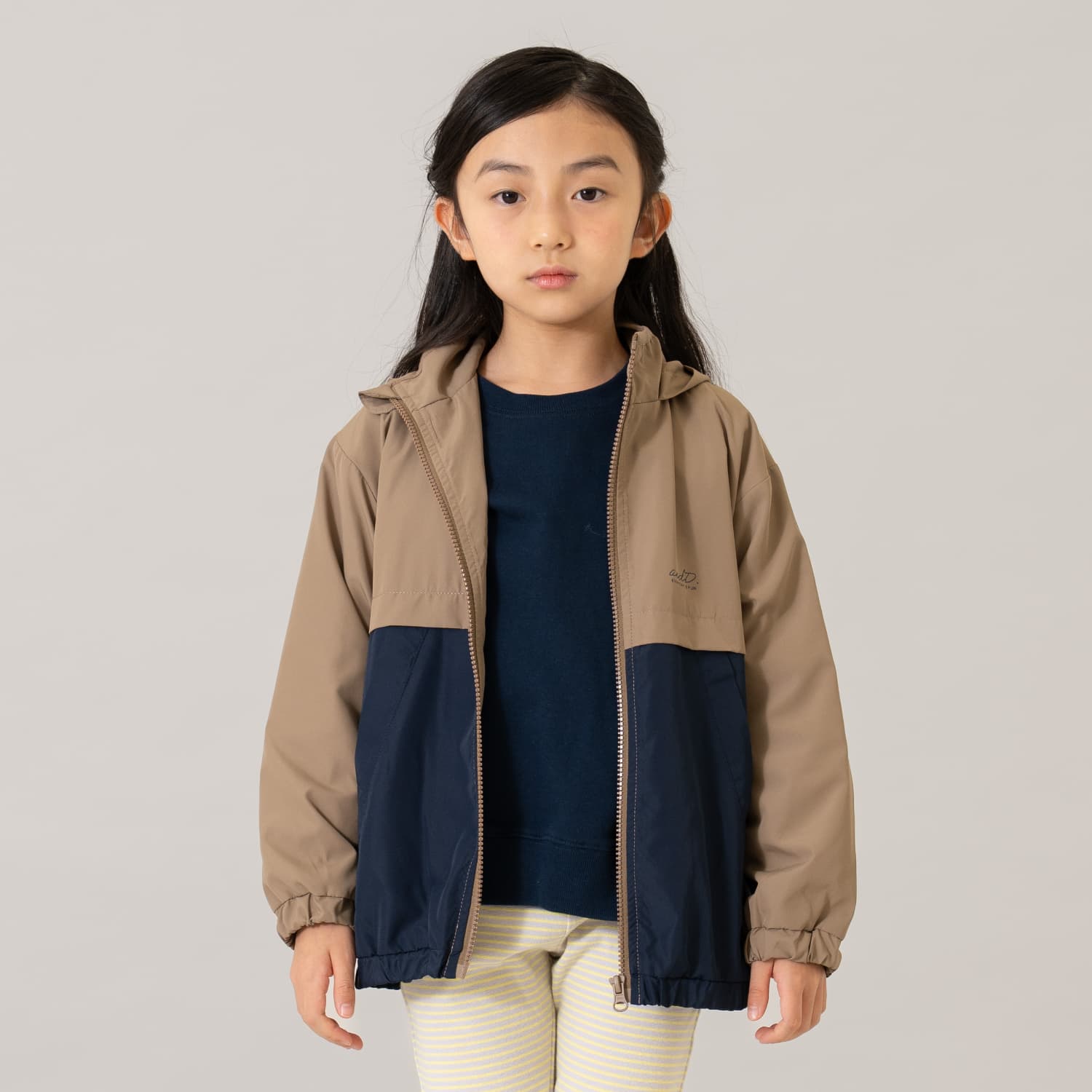 【撥水加工】バイカラーウィンドブレーカー