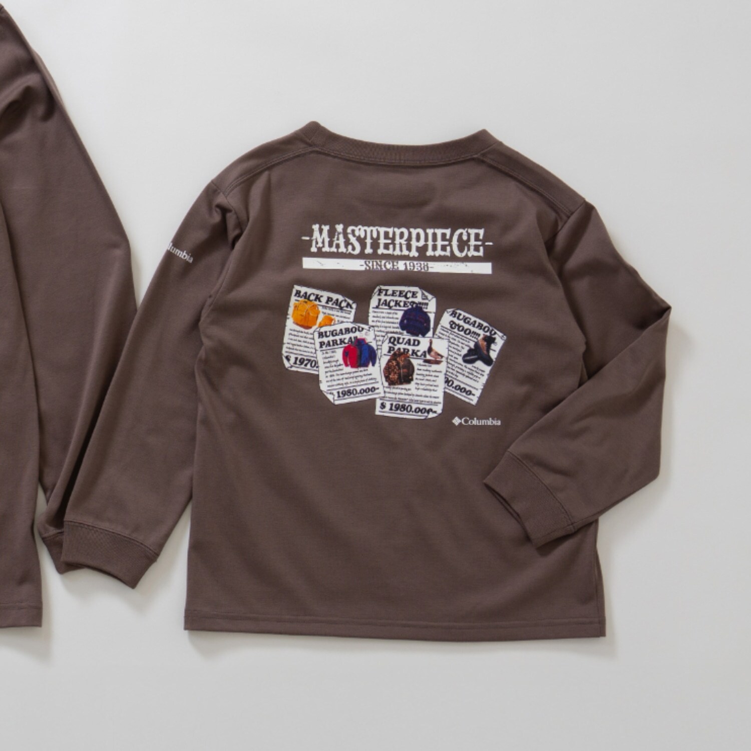 【Columbia】KidsバックグラフィックロンT