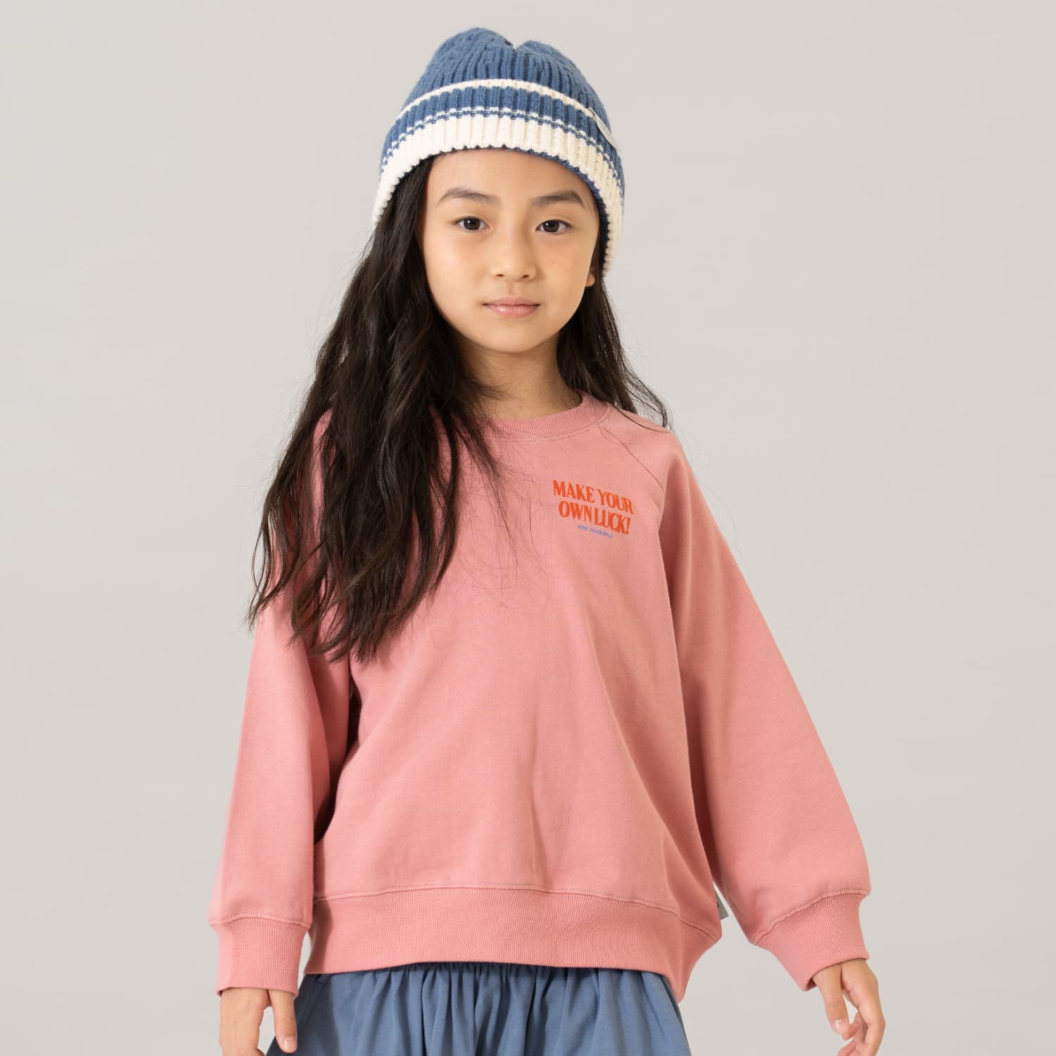 【365D.】【親子リンク】ラグランスウェットアソートロゴプルオーバー/トレーナー