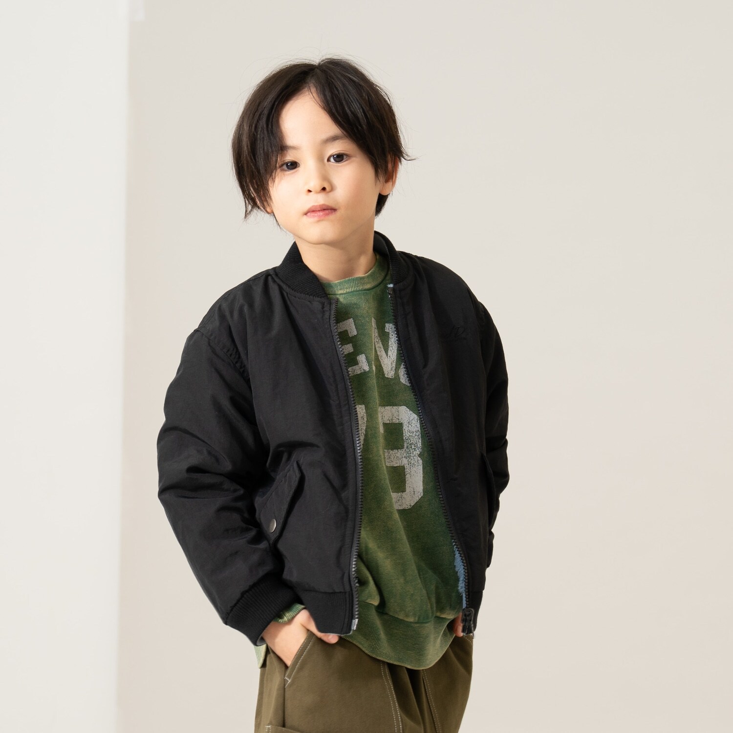 リバーシブルMA-1