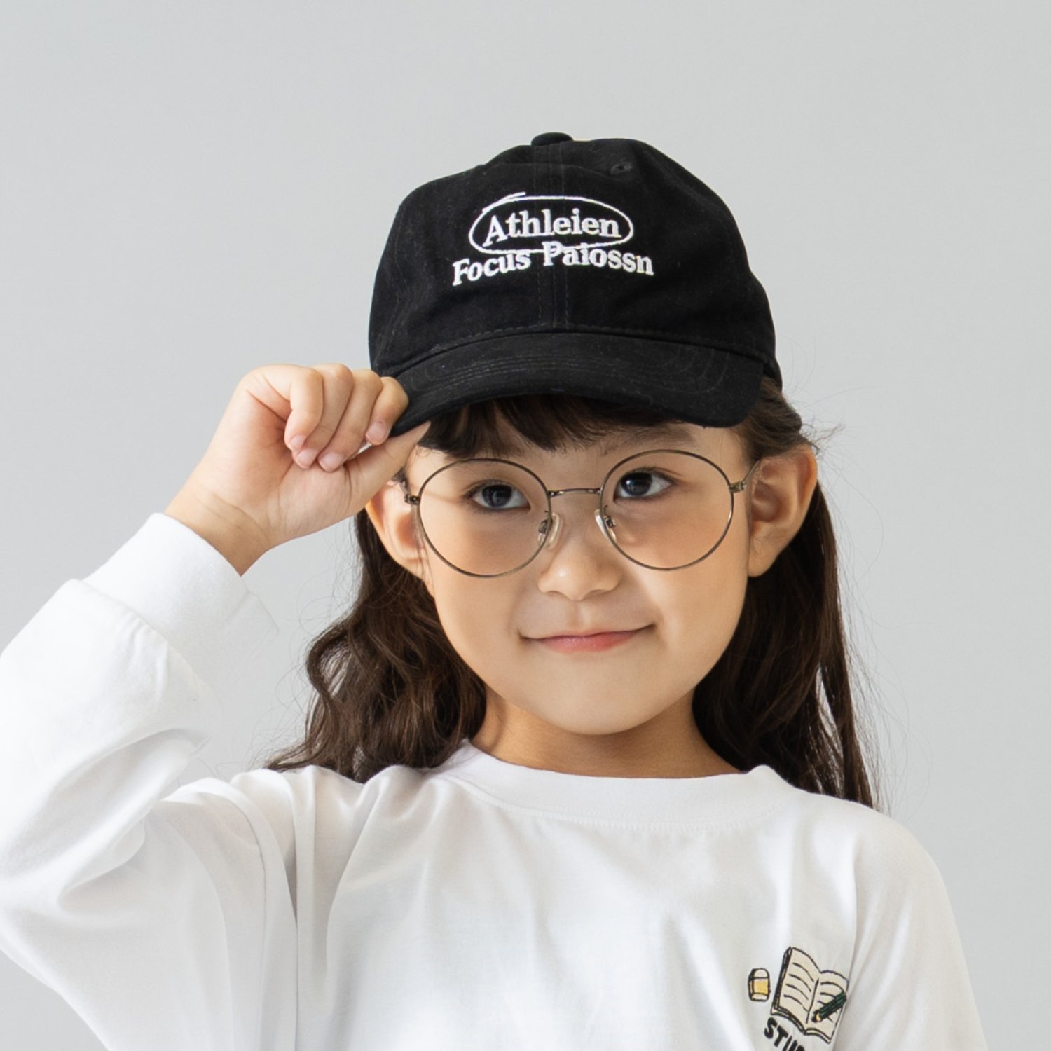 刺繍入りツイルキャップ