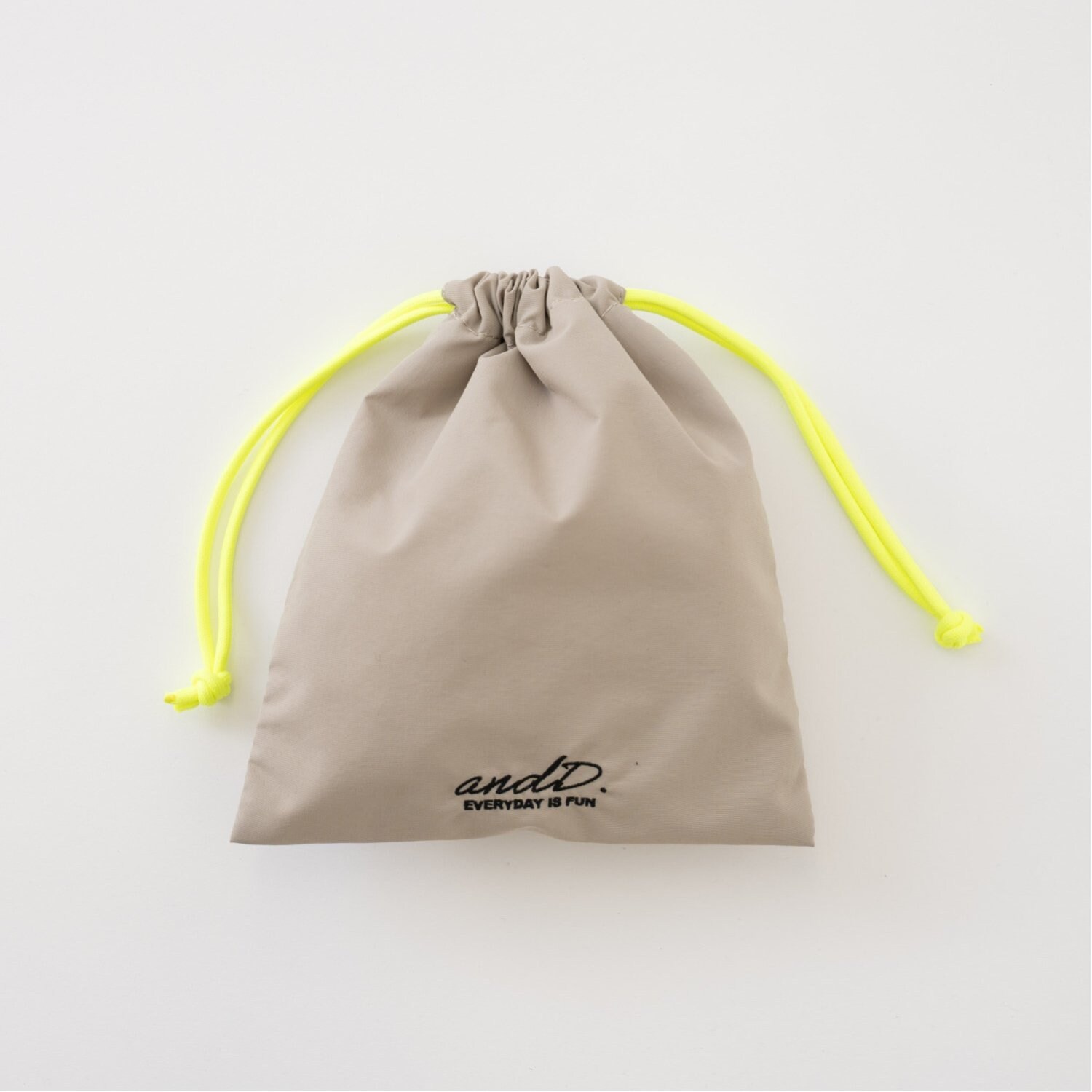 【撥水】バイカラー巾着