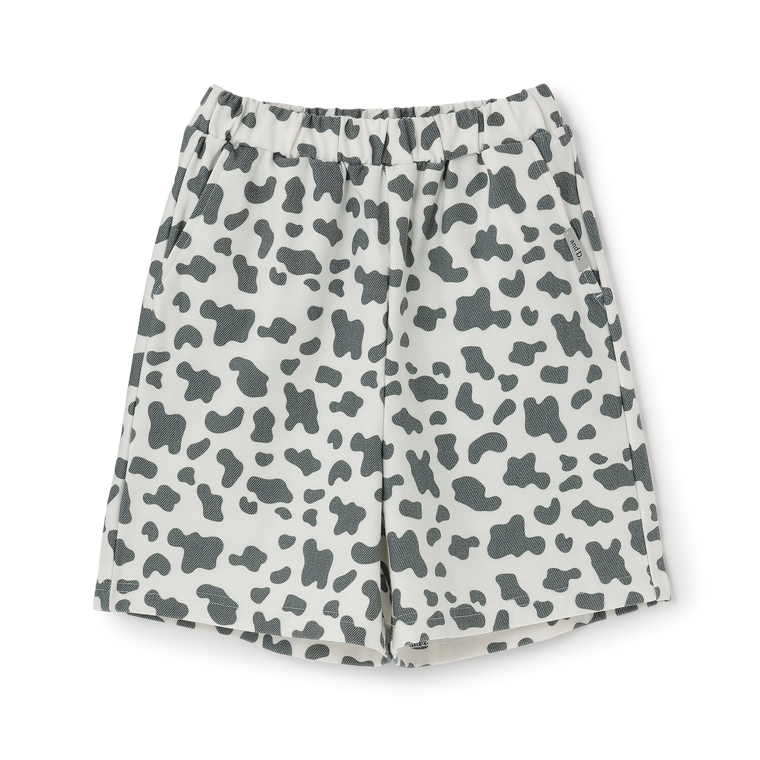 のびっとカットツイル柄ショートパンツ