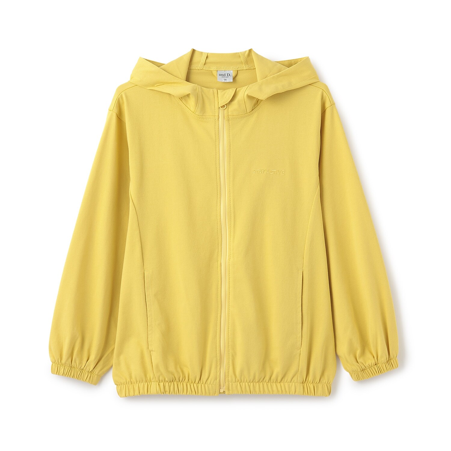 【接触冷感】【UVカット】ジップパーカー