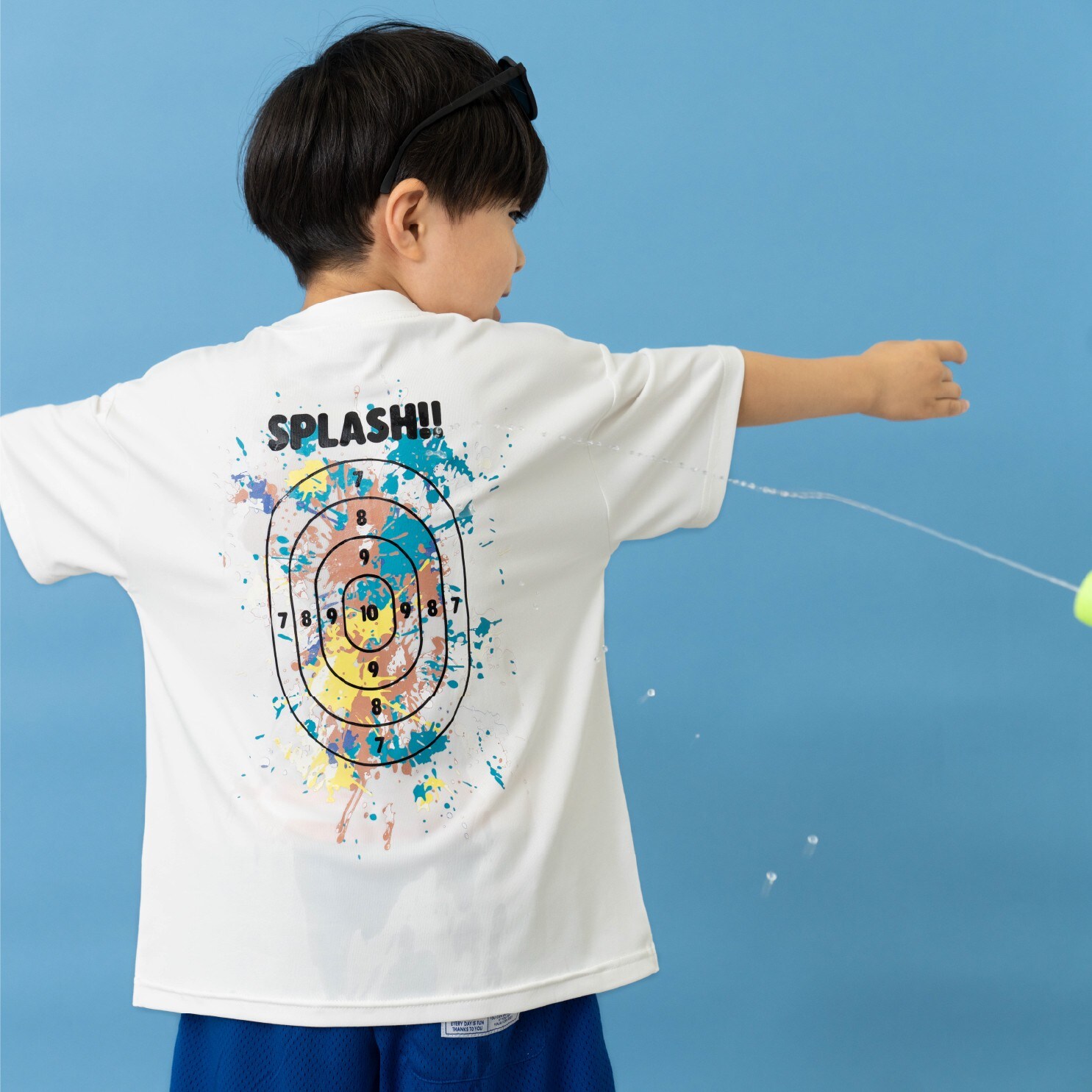 アソート濡れると色が変わるプリント半袖Tシャツ