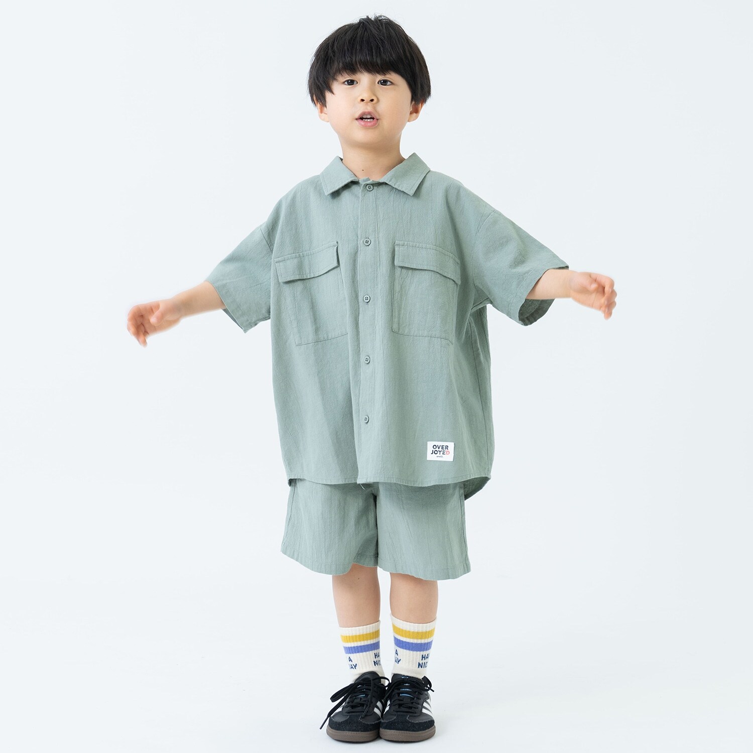 ワイドシルエットセットアップ