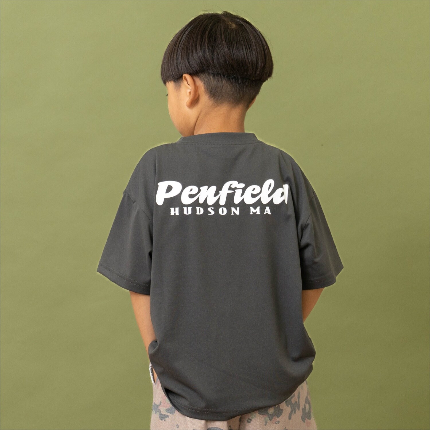 【Penfield】【親子リンク】【接触冷感】キッズアソートベア半袖Tシャツ