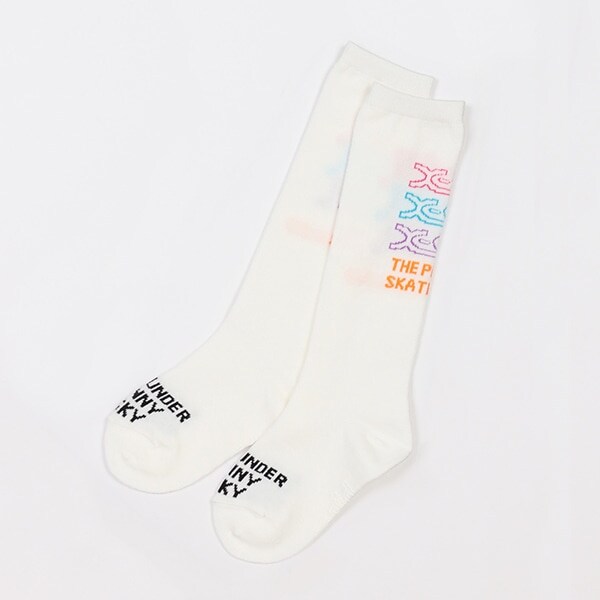 【人気商品再入荷】【直営店で取り扱い無し】3段ロゴハイソックス【日本製】