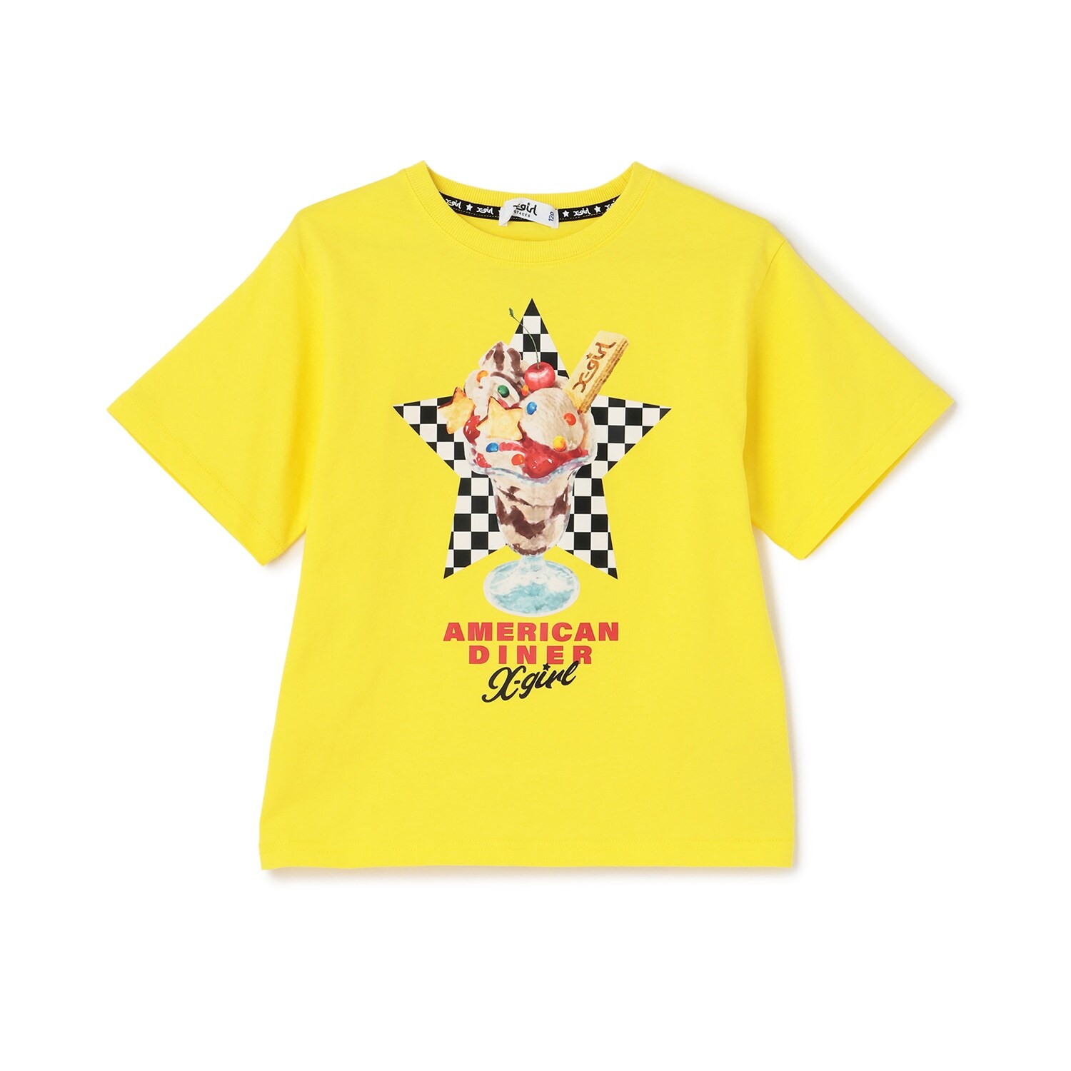 【人気商品再入荷】【直営店で取り扱い無し】ダイナーパフェプリント半袖Tシャツ