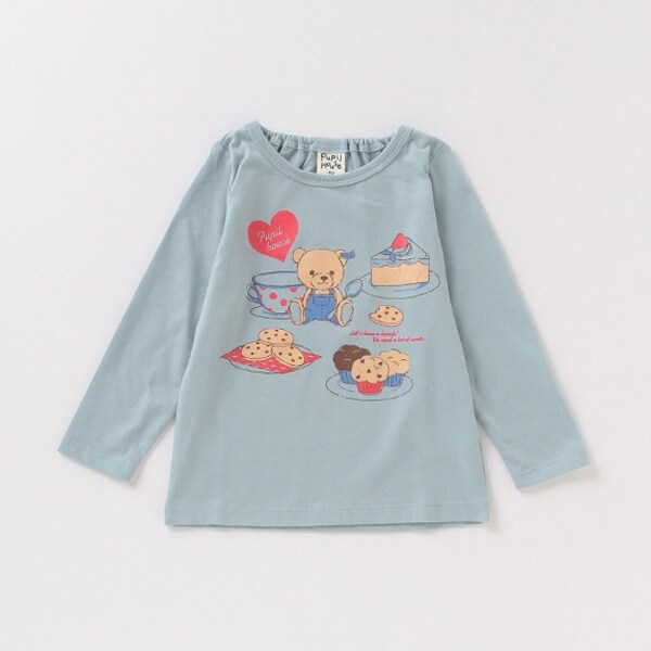 スイーツクマさんプリントTシャツ