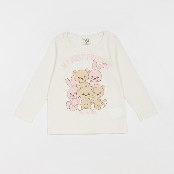 ぬいぐるみ長袖Tシャツ