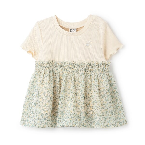 ペプラム半そでチュニック