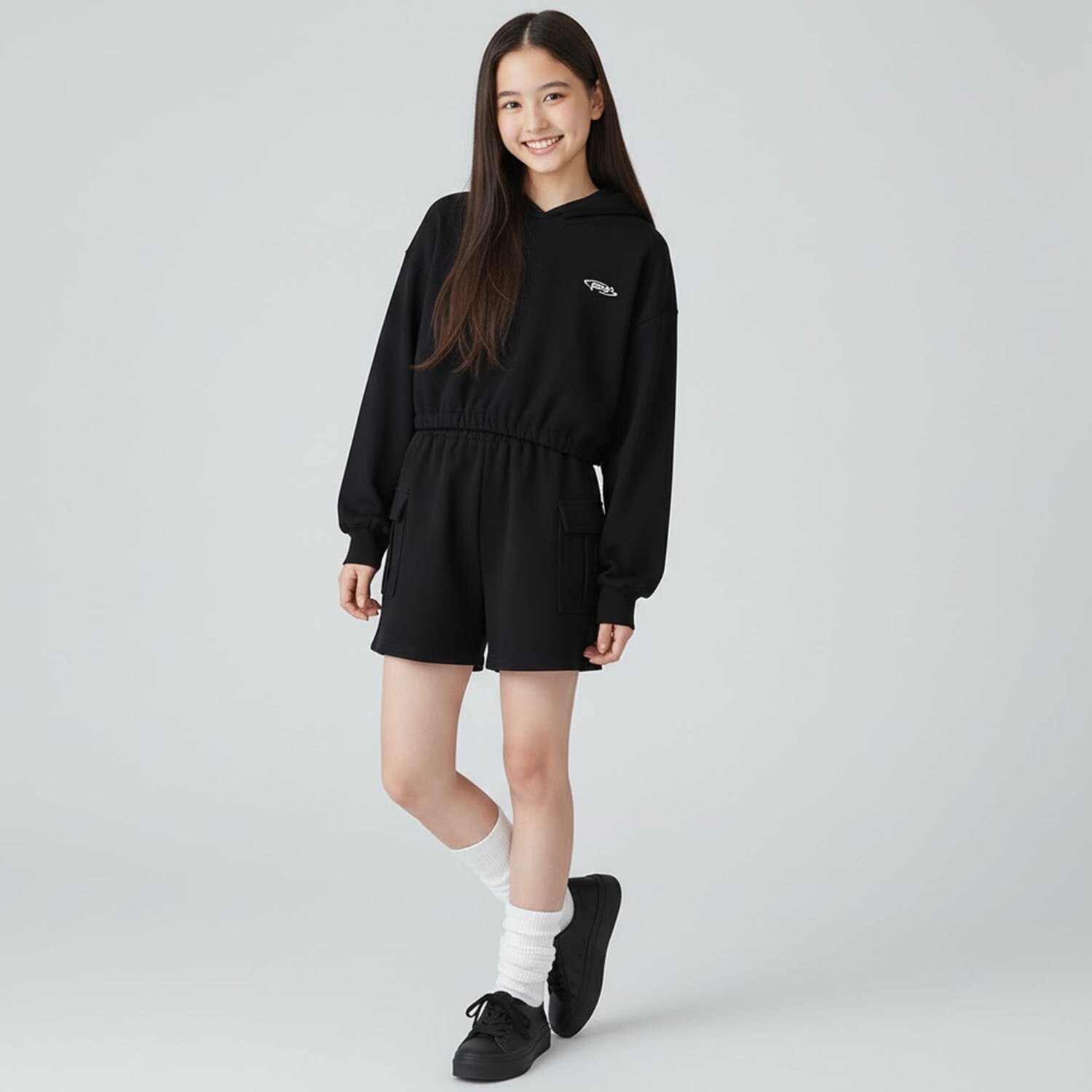 【milky coast】ミニ裏毛セットアップ