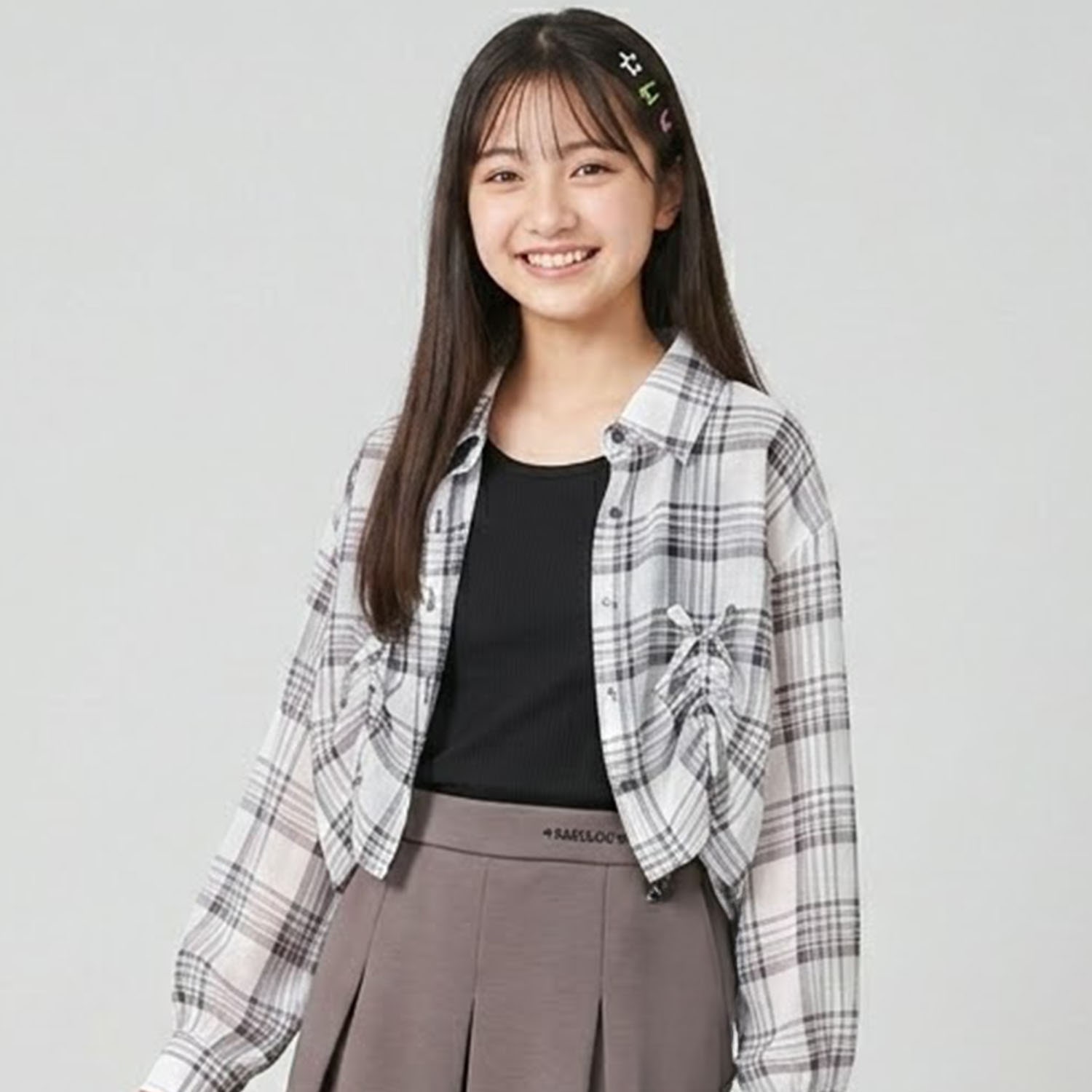 【milky coast】シアーシャツ×タンクトップセット