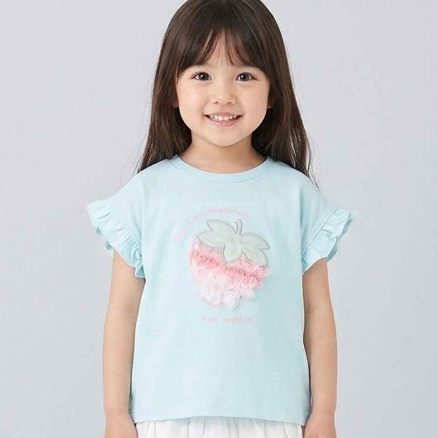 さくらんぼ・いちごモチーフTシャツ