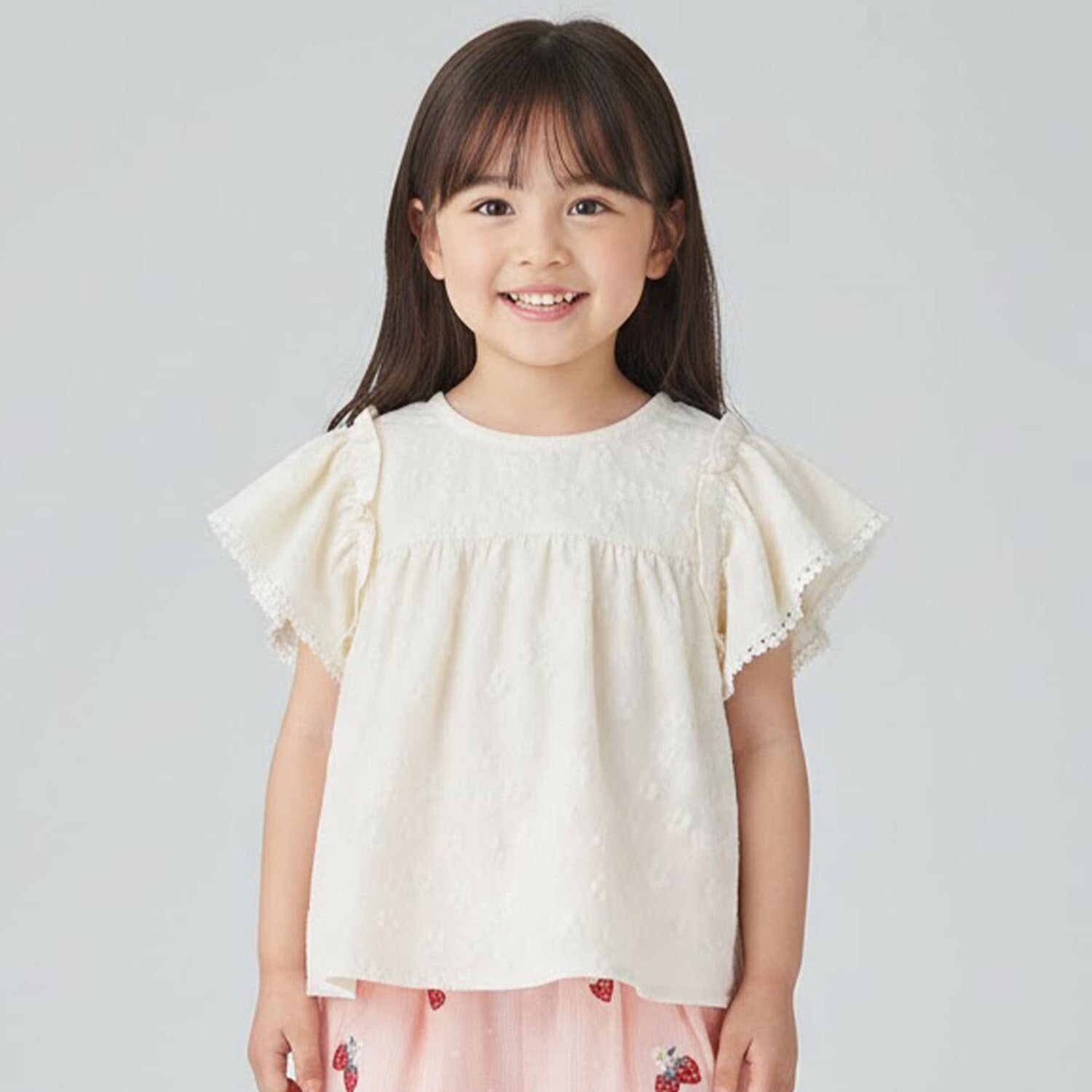 サクラ総柄チュニック