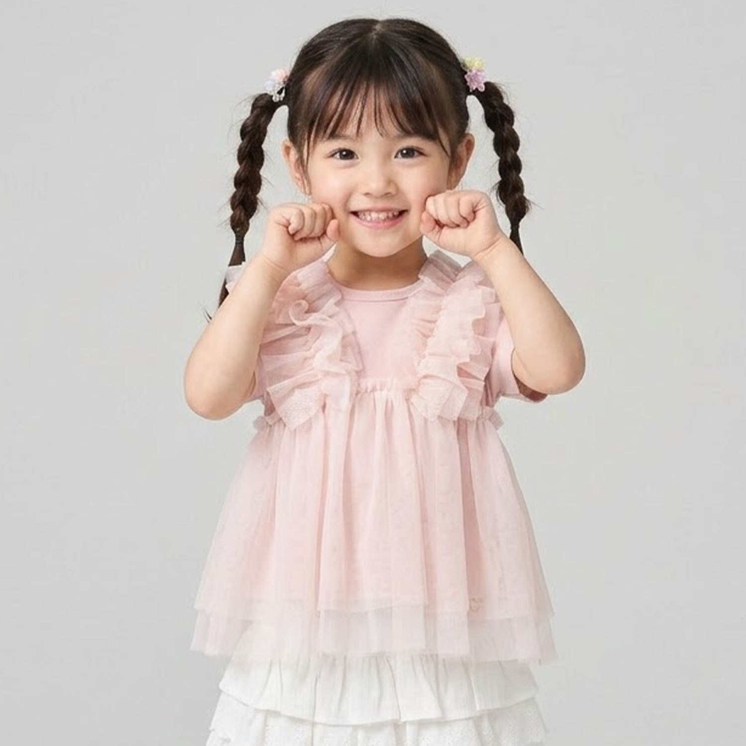 チュールビスチェドッキングTシャツ