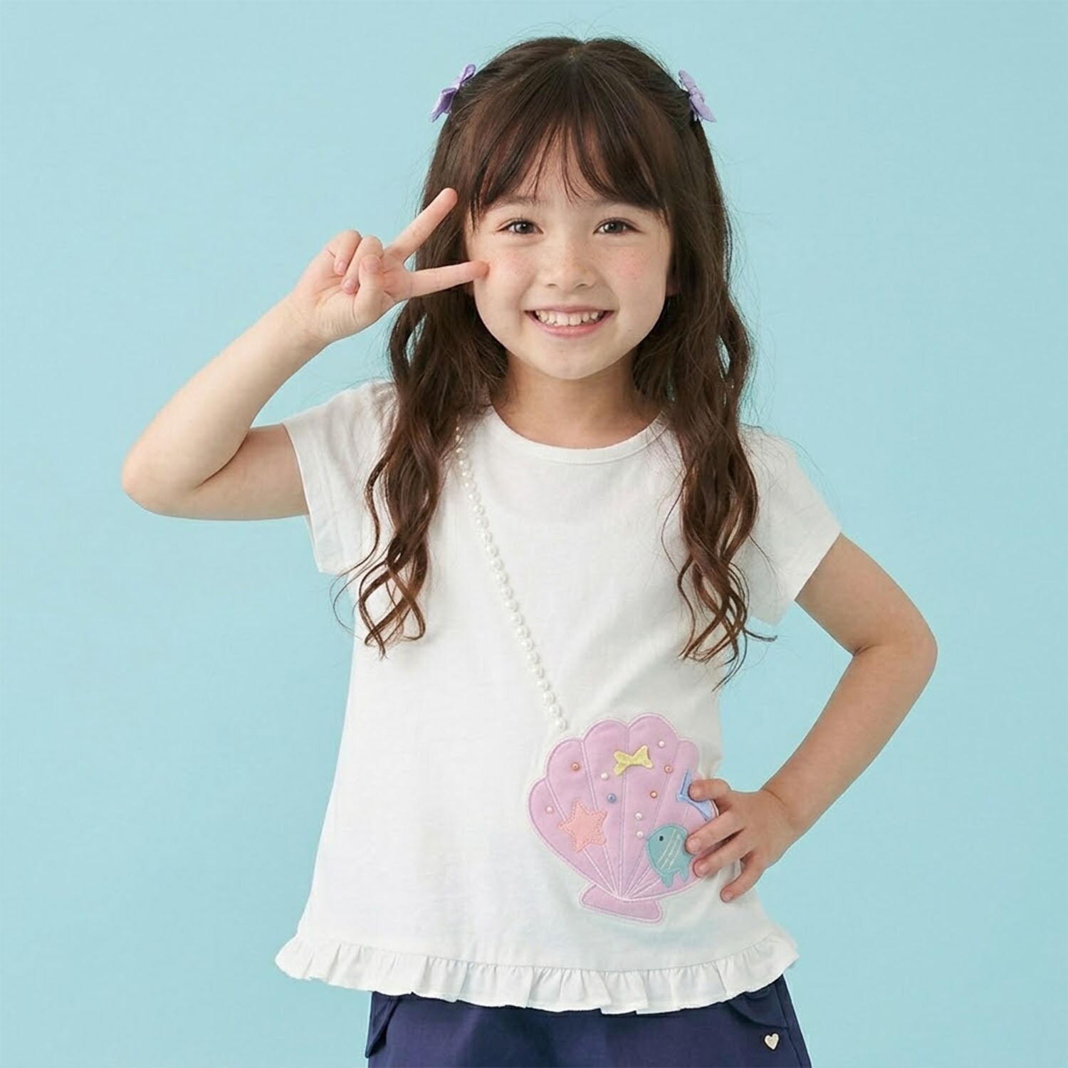 シェルポシェットTシャツ