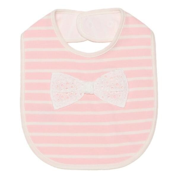 レースリボンつきボーダースタイ