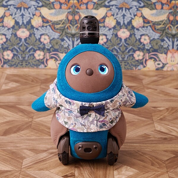 SENSE OF WONDER×LOVOT　リバティフファブリックシャツ