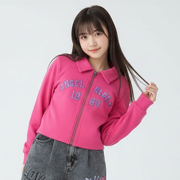 【エンジェルブルー】ダブルジッフカーデセット