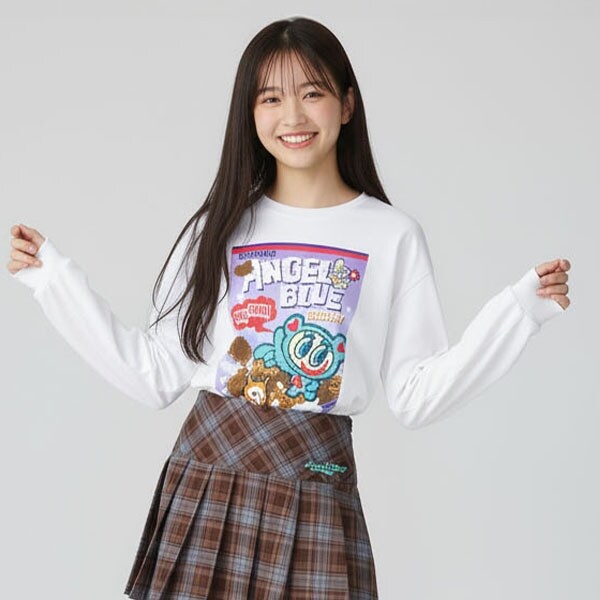【エンジェルブルー】ナカムラくんパッケージトレーナー