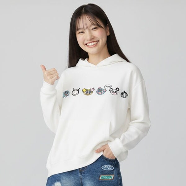 【エンジェルブルー】オールスターパーカー