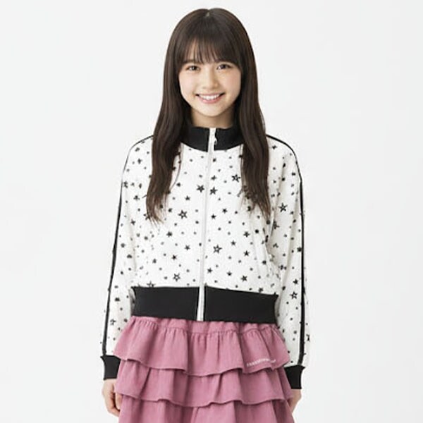 【エンジェルブルー】星総柄トラックジャケット