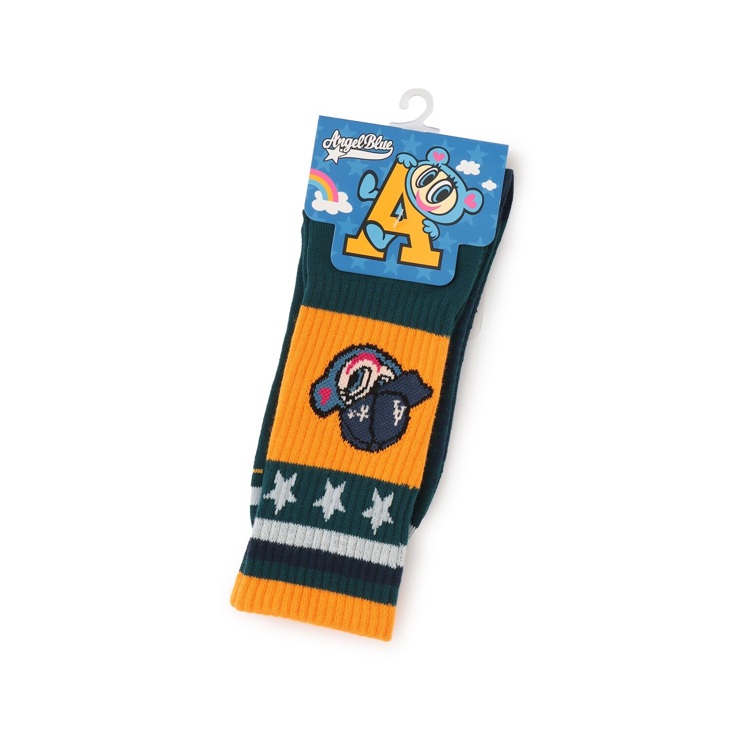 【エンジェルブルー】キャップナカムラくんソックス