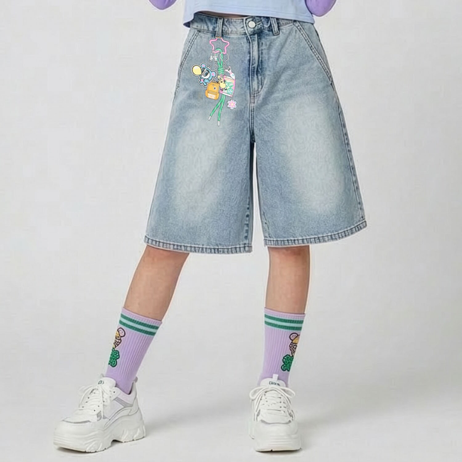 【エンジェルブルー】ナカムラくんチャームハーフパンツ