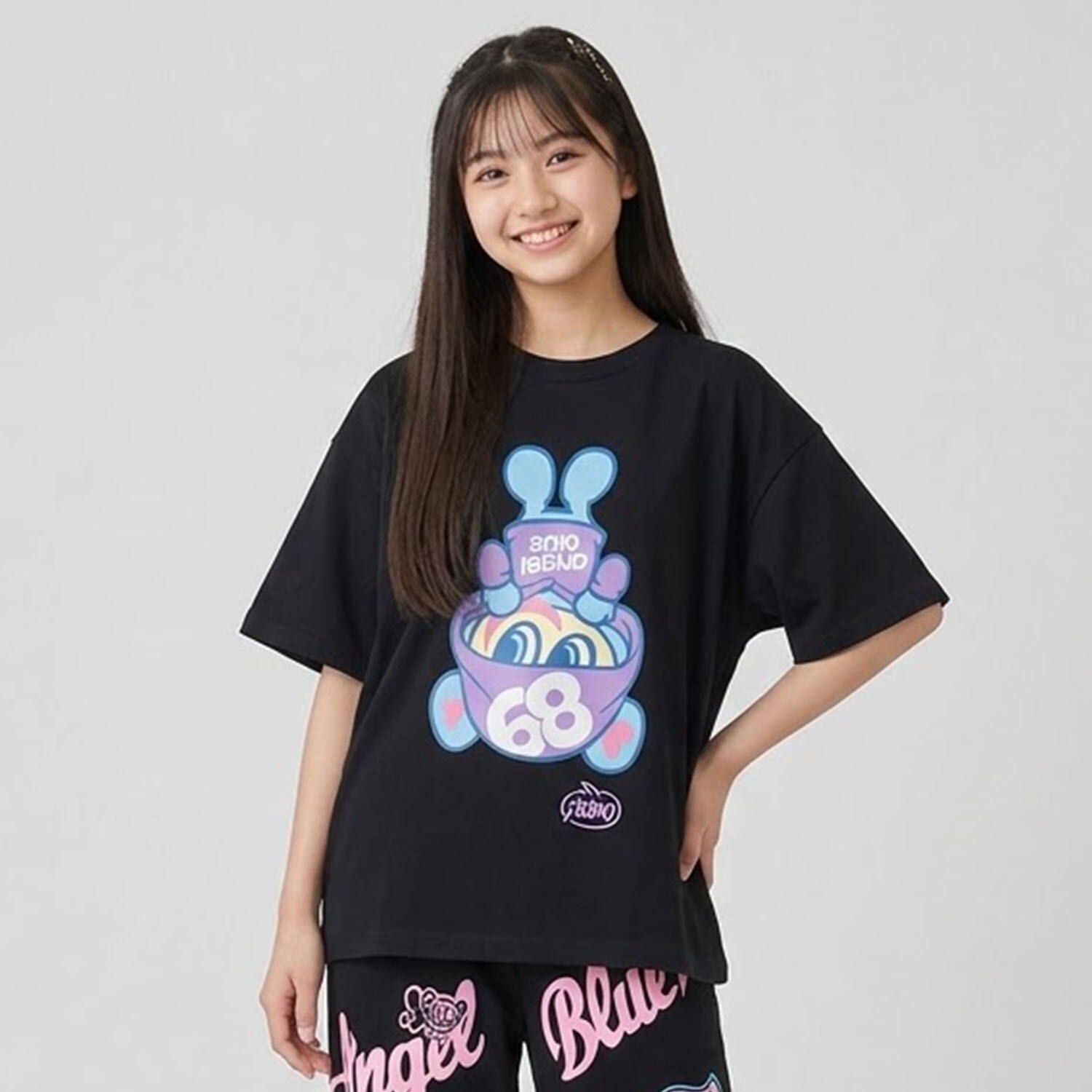 【エンジェルブルー】逆さナカムラくんTシャツ