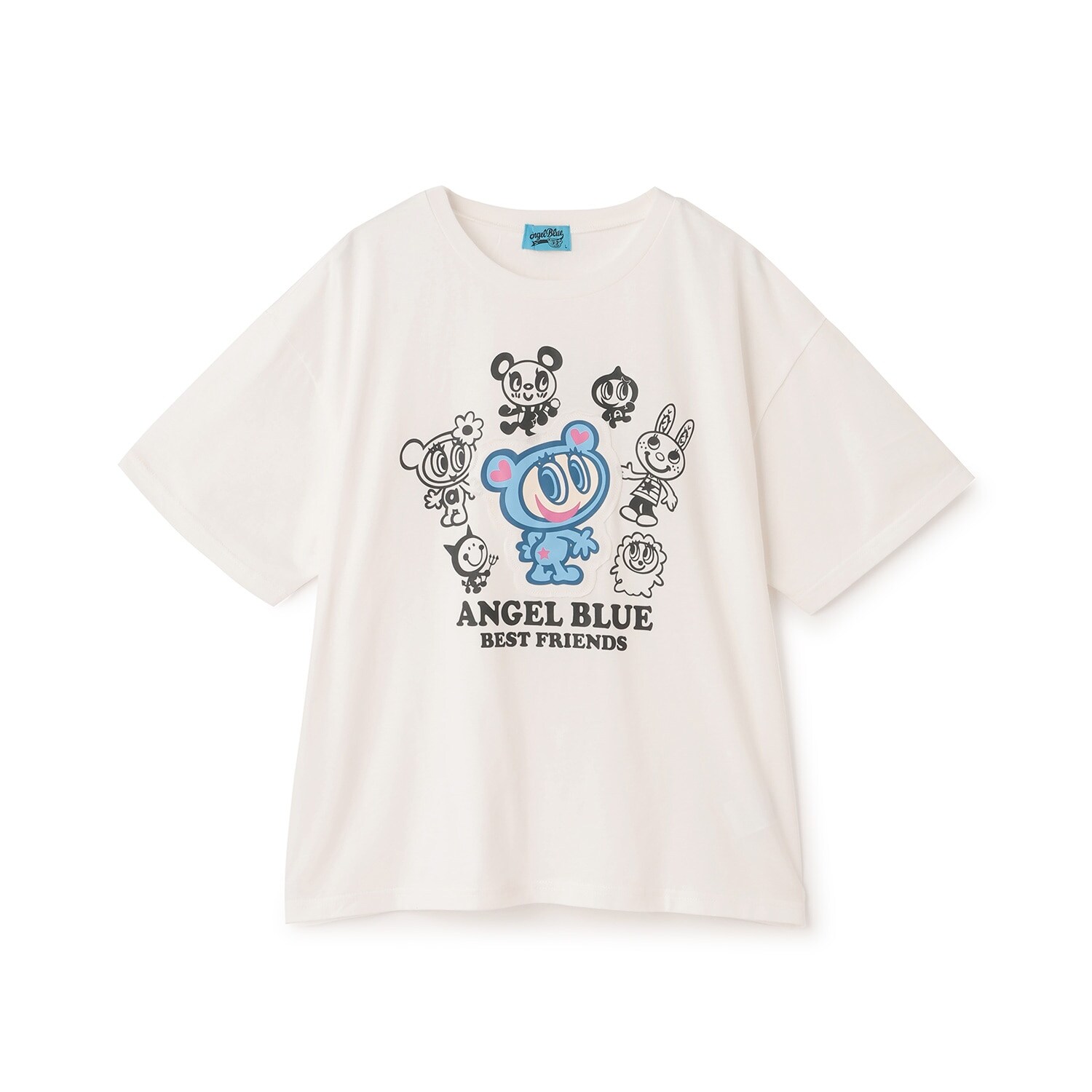【エンジェルブルー】ナカムラくんリメイク風ルーズTシャツ