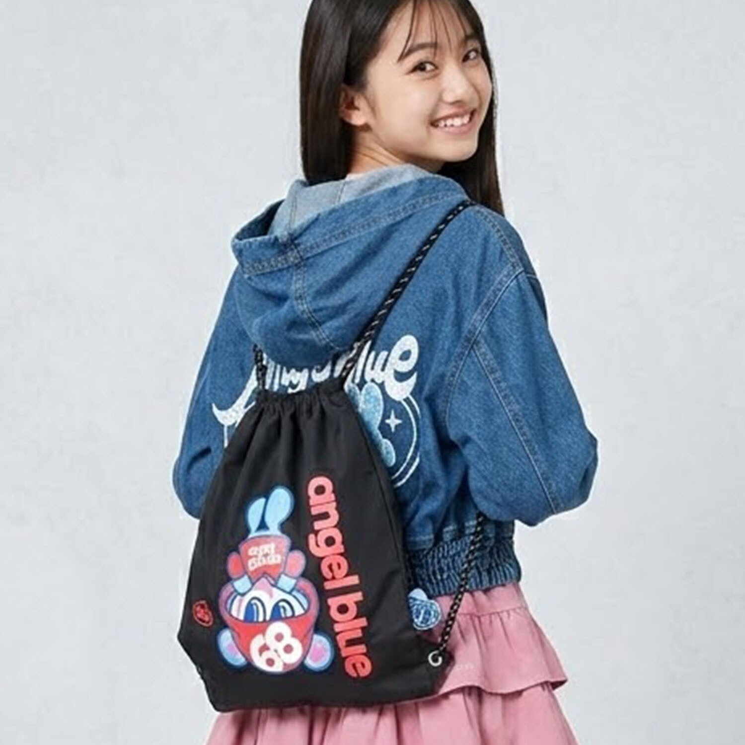 【エンジェルブルー】ナカムラくんナップサック