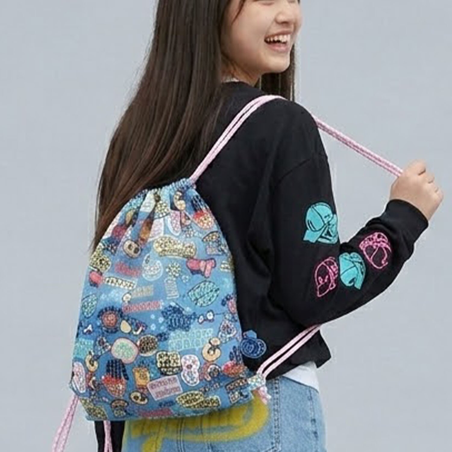 【エンジェルブルー】ナカムラくんナップサック